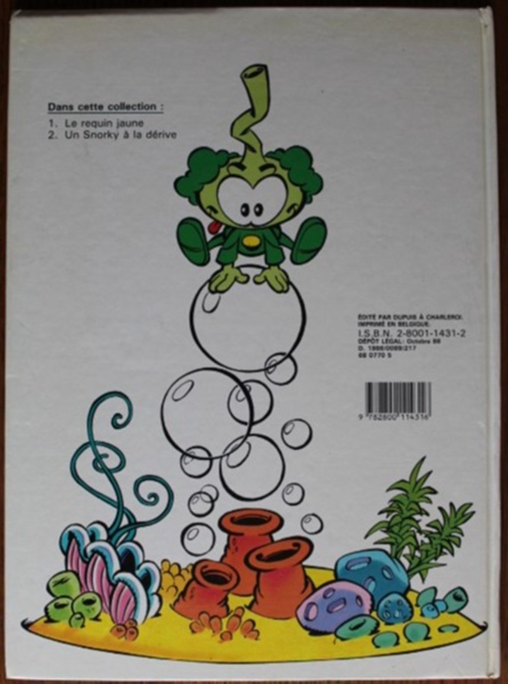 Les snorky - 02 - Un snorky à la dérive - EO 1986 livres bd revues bandes dessinees les snorky 02 un snorky a la derive eo 1986