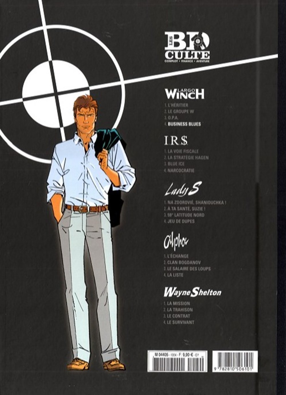 Largo Winch - 04 - Business blues - Rééd. 2013 livres bd revues bandes dessinees largo winch 04 business blues reed 2013