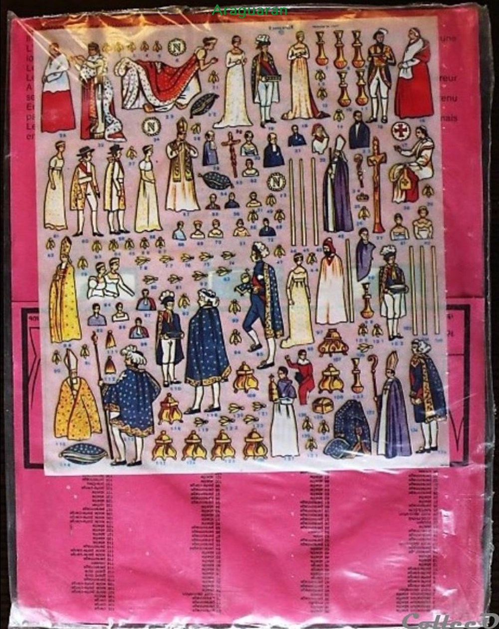 divers decorations magnets autocollants decalcomanies decorama touret maxi le sacre de napoleon