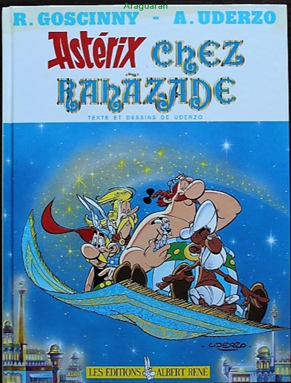 livres bd revues bandes dessinees album asterix 28 asterix chez rahazade eo 1987