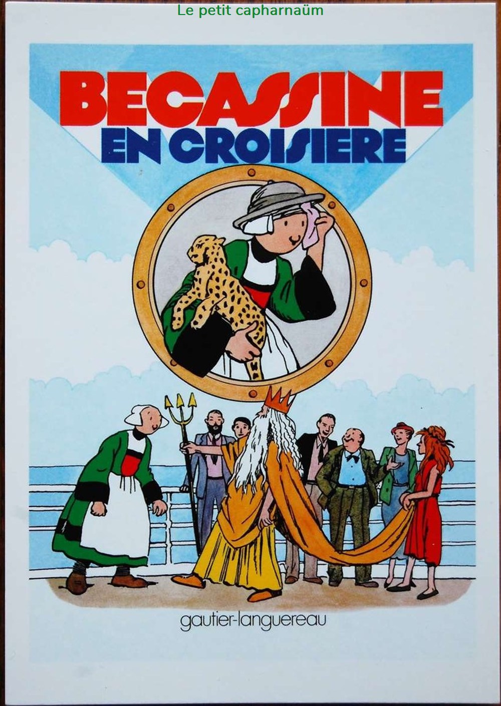 CPM - Bécassine - CP 056 Hazan 2004 - Bécassine en croisière cartes postales bande dessinee cpm becassine cp 056 hazan 2004 becassine en croisiere