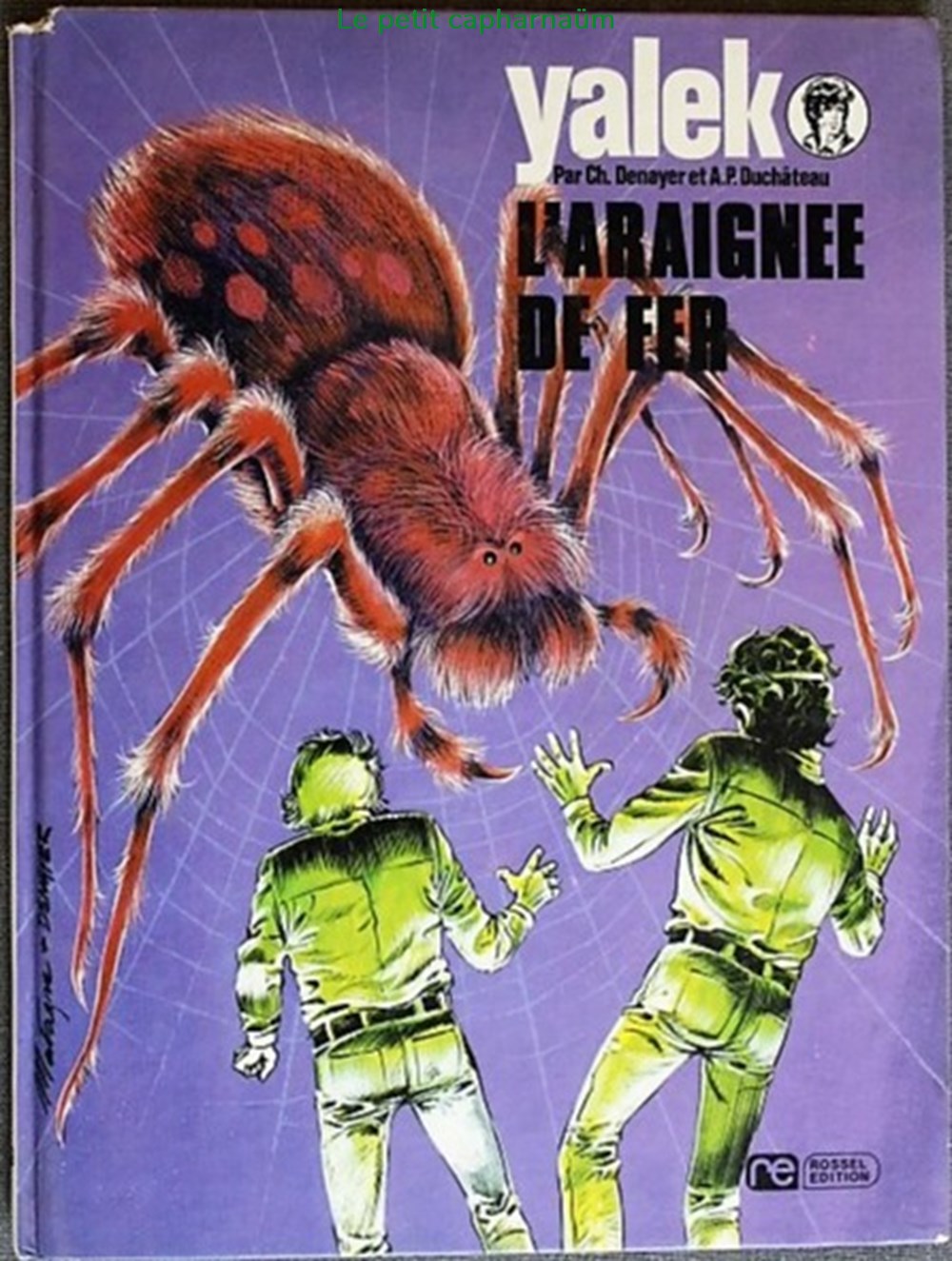 Yalek - 02 - L'araignée de fer - Rééd. 1974 livres bd revues bandes dessinees yalek 02 araignee de fer reed 1974