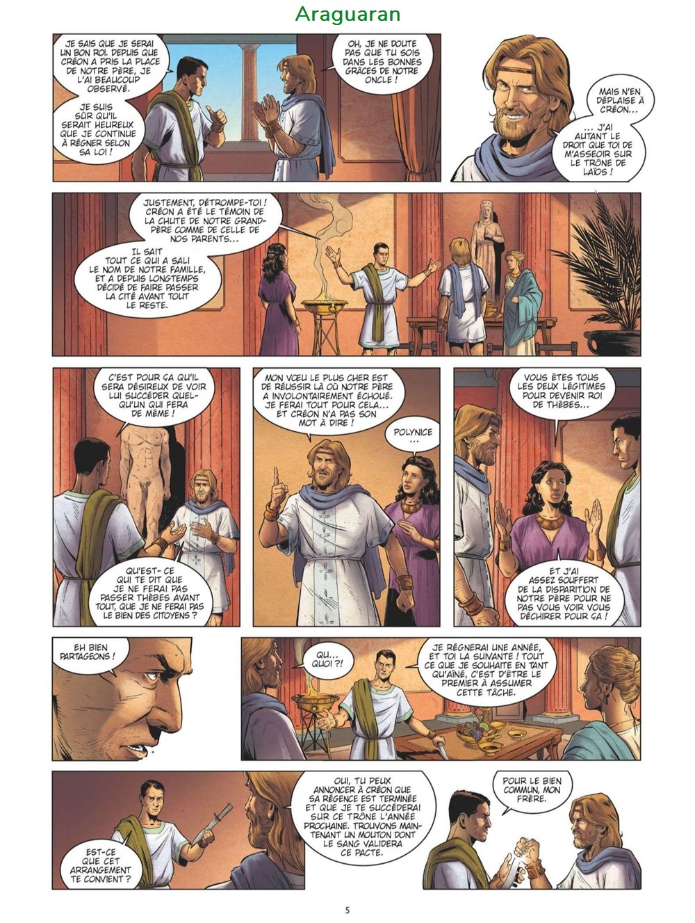 livres bd revues bandes dessinees album antigone one shot