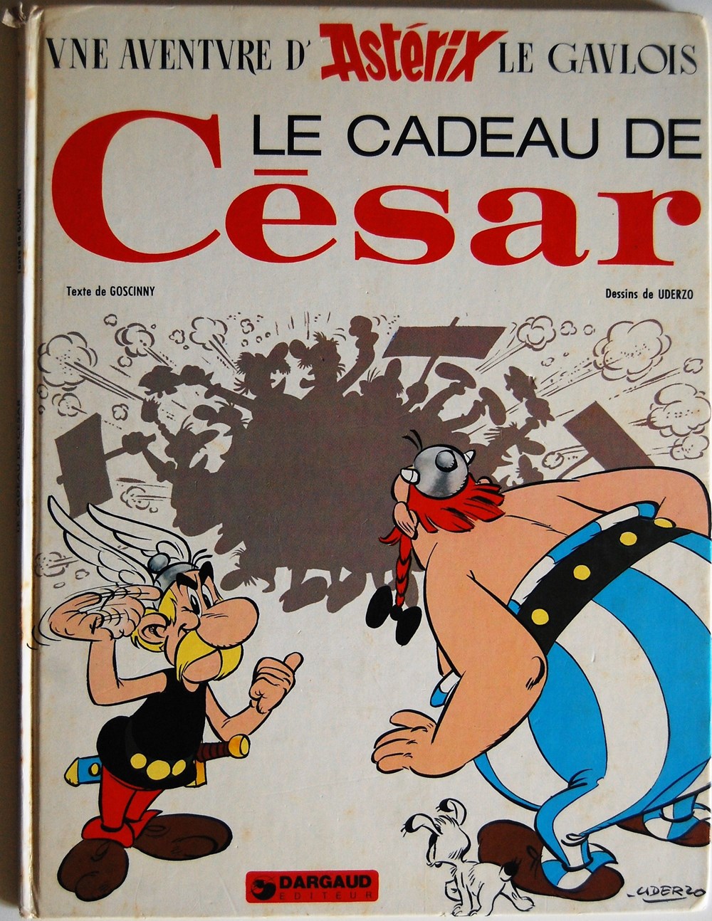 livres bd revues bandes dessinees album asterix 21 le cadeau de cesar eo 1974
