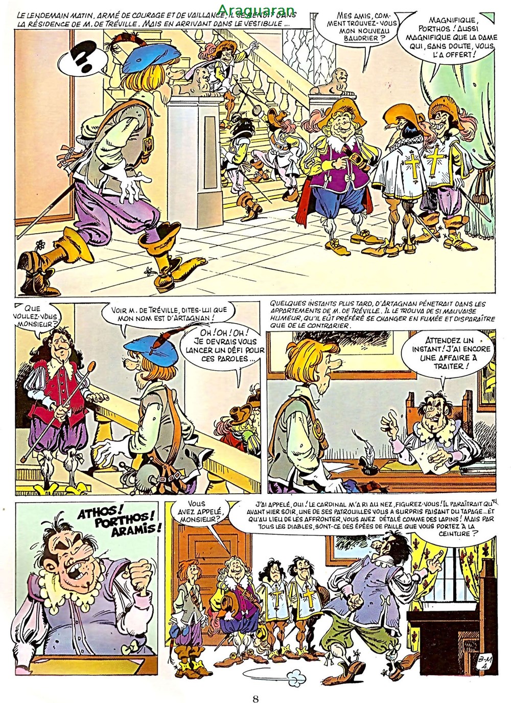 Album - Aventure et l'histoire (L') - 02 - Les trois mousquetaires 5 livres bd revues bandes dessinees album aventure et histoire l 02 les trois mousquetaires