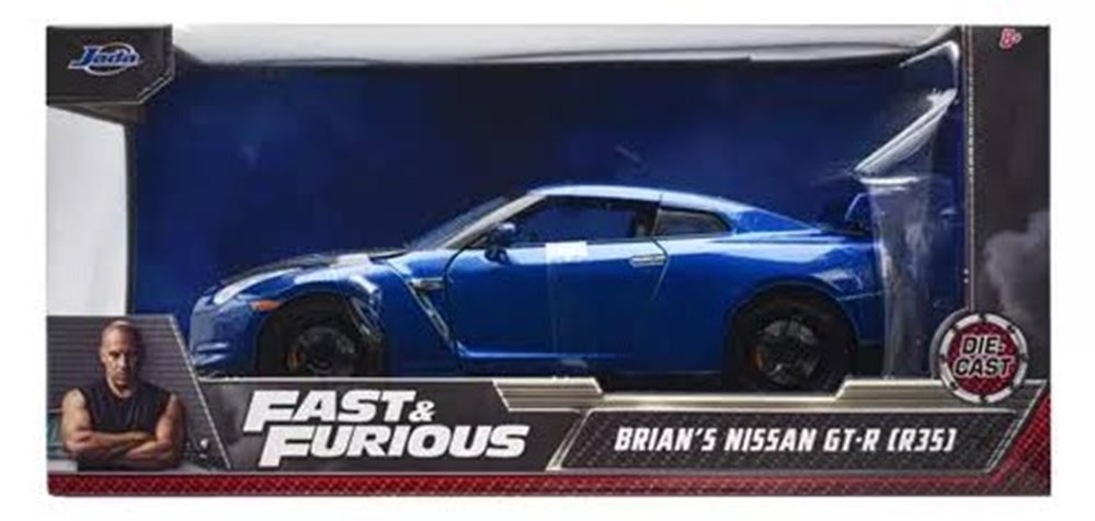 Brian's Nissan GT-R (R35) modelos escala coches brian s nissan gt r r35