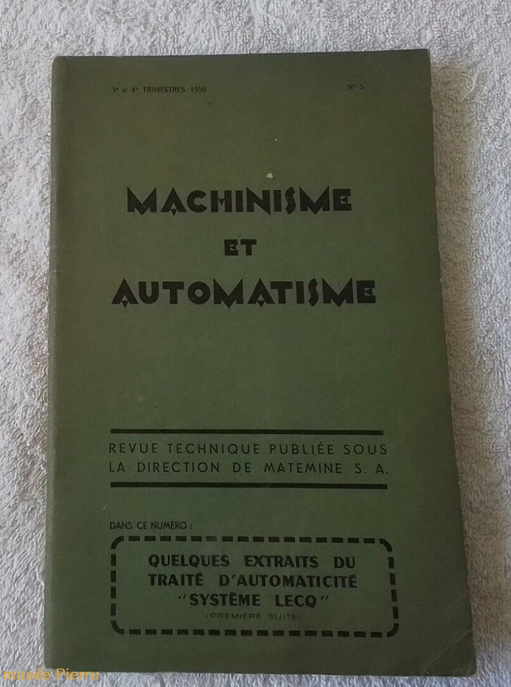 Matemine Lecq 3 objets publicitaires matemine lecq