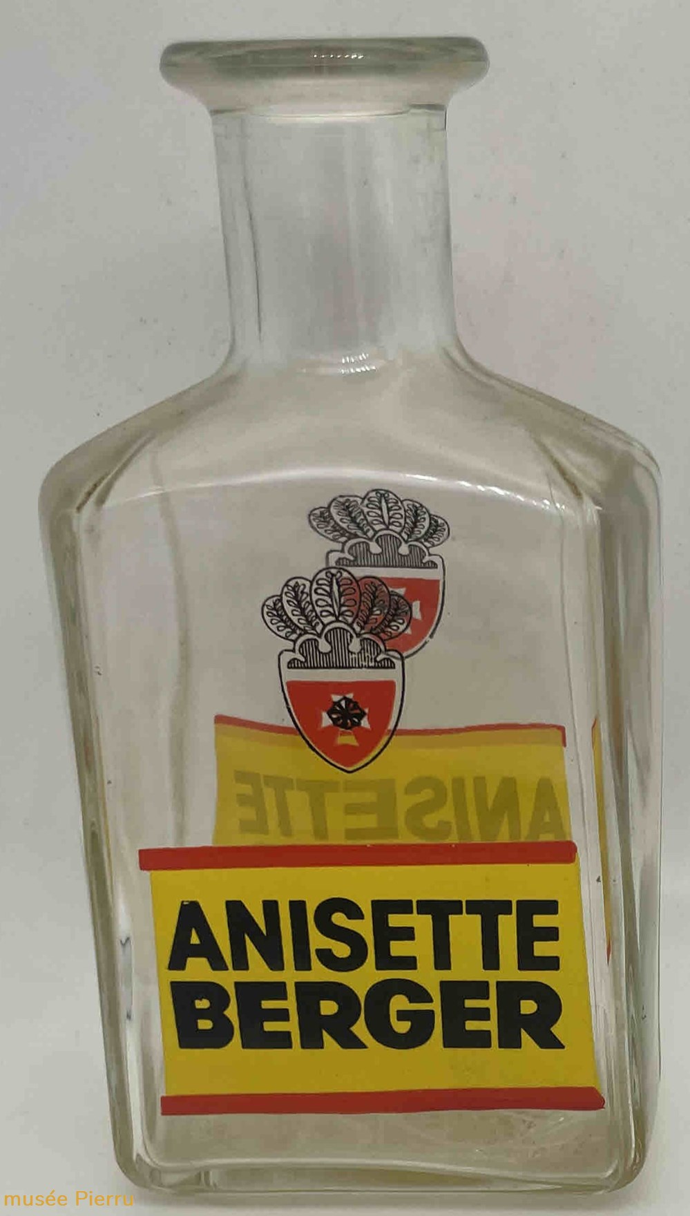 Berger anisette 2 verre objets publicitaires berger anisette 2 verre