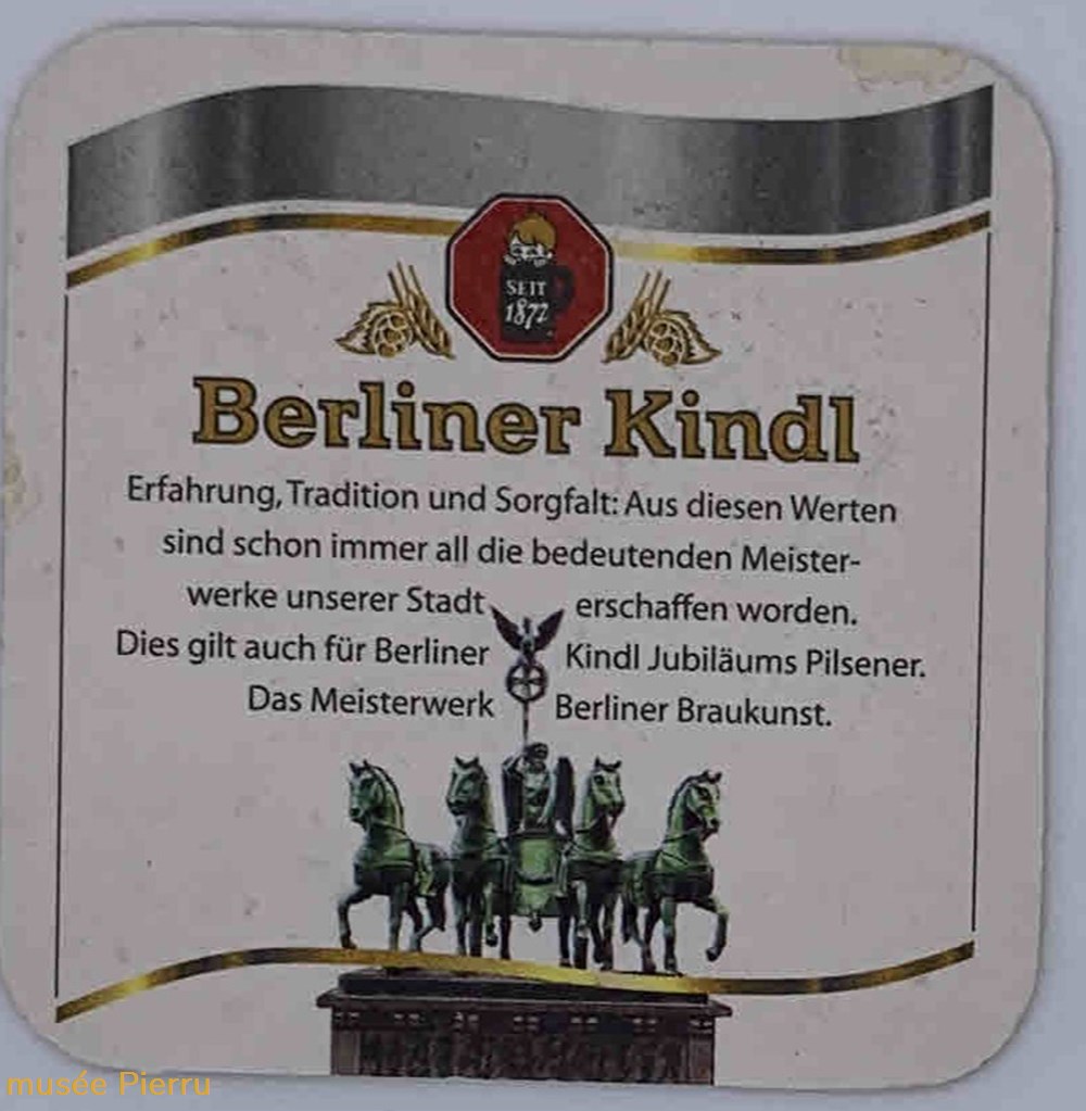 Berliner Kindl objets publicitaires berliner kindl