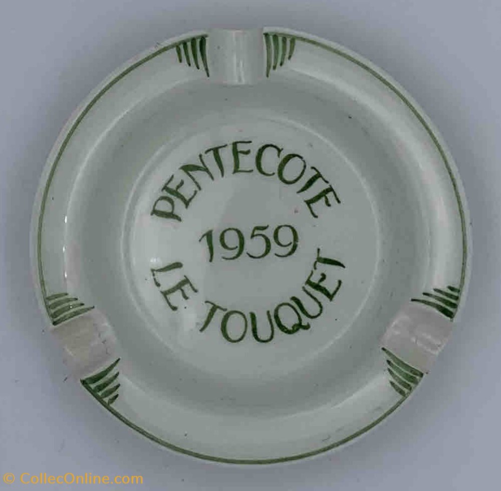 objets publicitaires pentecote 1959 le touquet