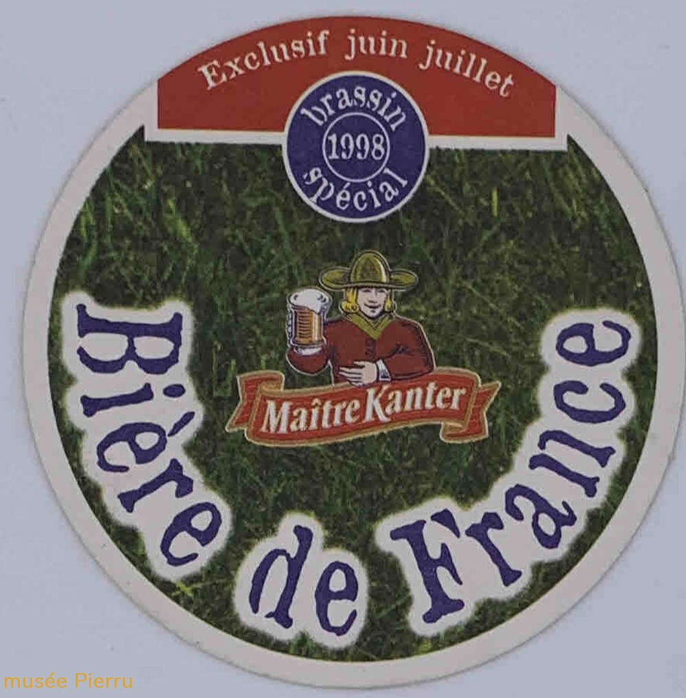 KANTERBRÂU JUIN JUIL 98 objets publicitaires kanterbrau juin juil 98