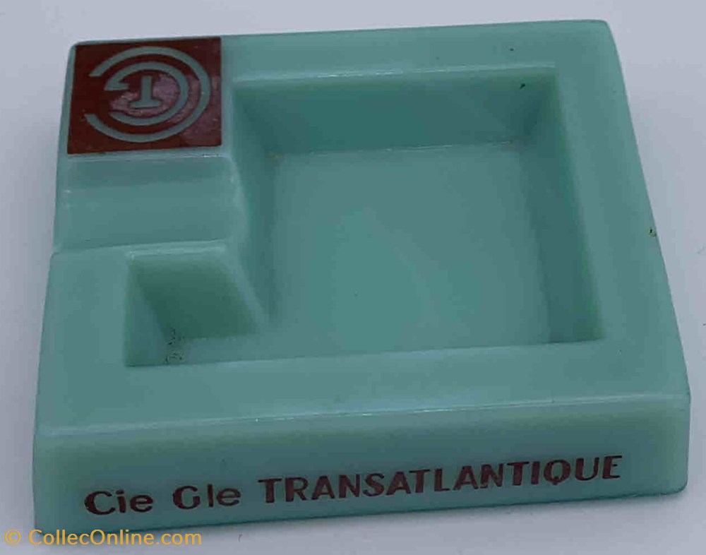 Cie Gle Transatlantique 4 objets publicitaires cie gle transatlantique