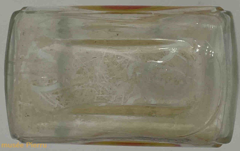 Berger anisette 2 verre objets publicitaires berger anisette 2 verre