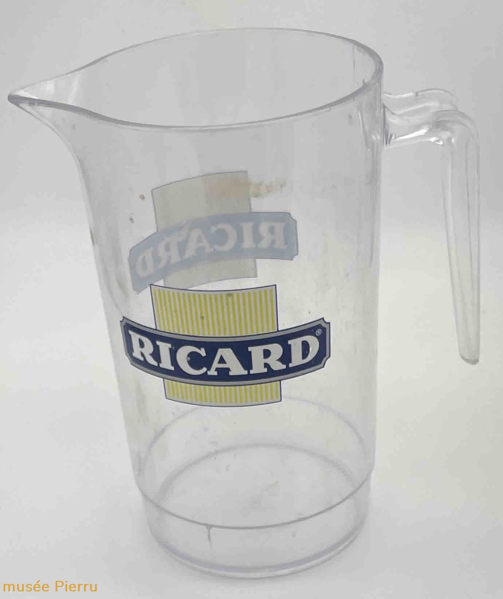 Ricard plastic transparent rond objets publicitaires ricard plastic transparent rond