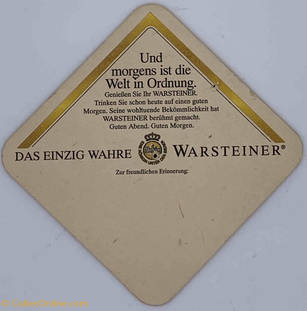 Warsteiner objets publicitaires warsteiner
