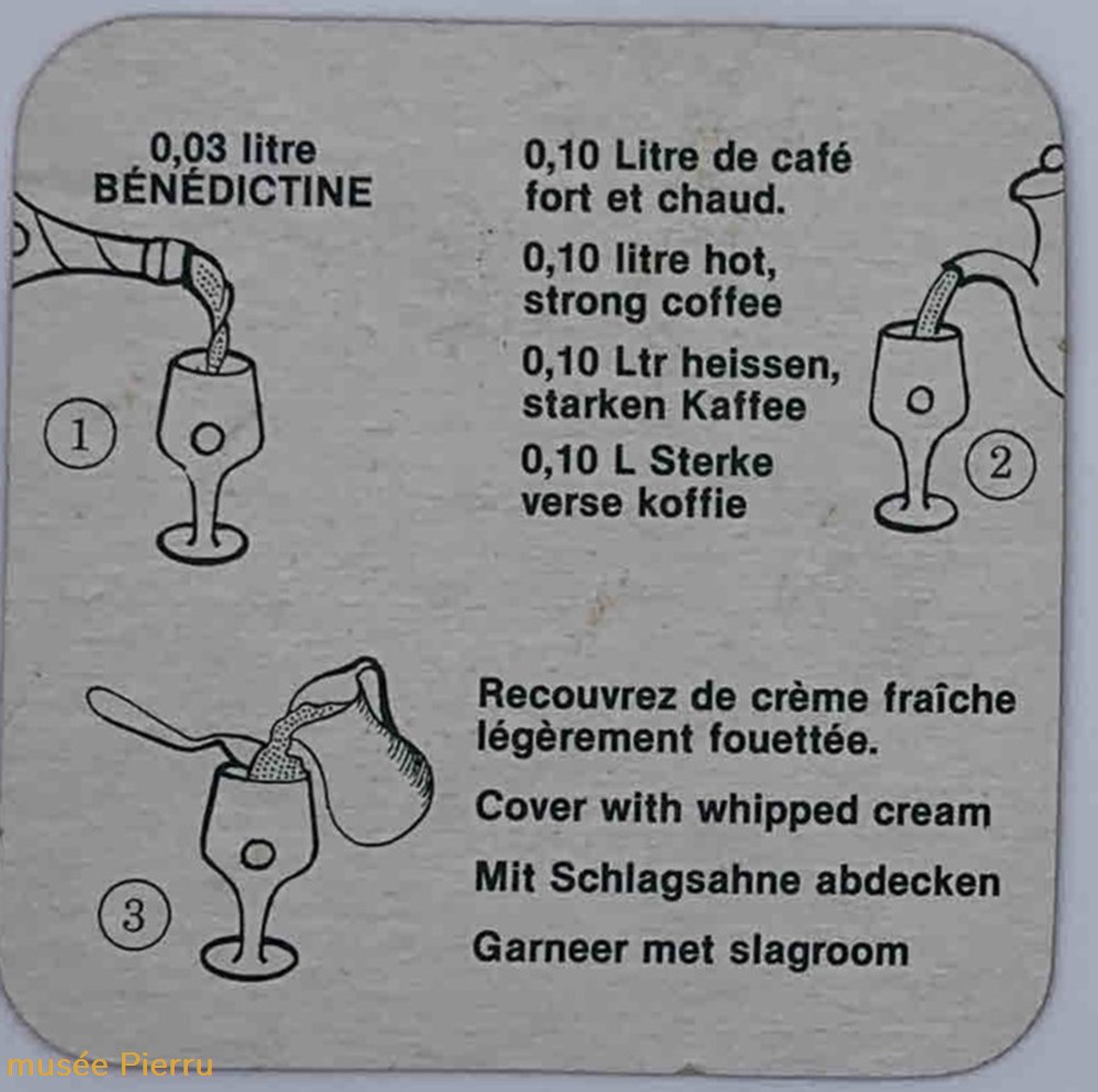 Bénédictine objets publicitaires benedictine