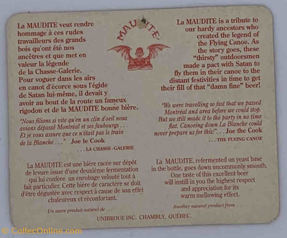 La Maudite objets publicitaires la maudite