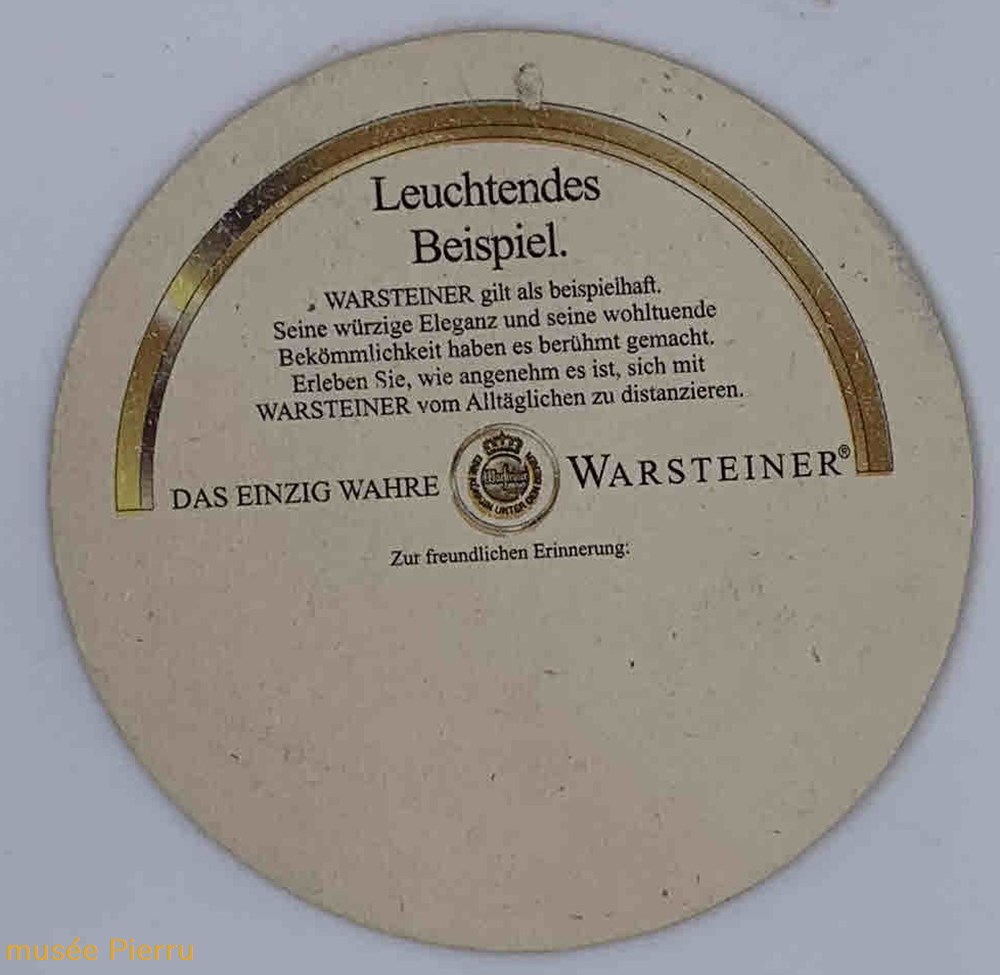 Warsteiner ( leuchtendes Biespiel ) objets publicitaires warsteiner leuchtendes biespiel