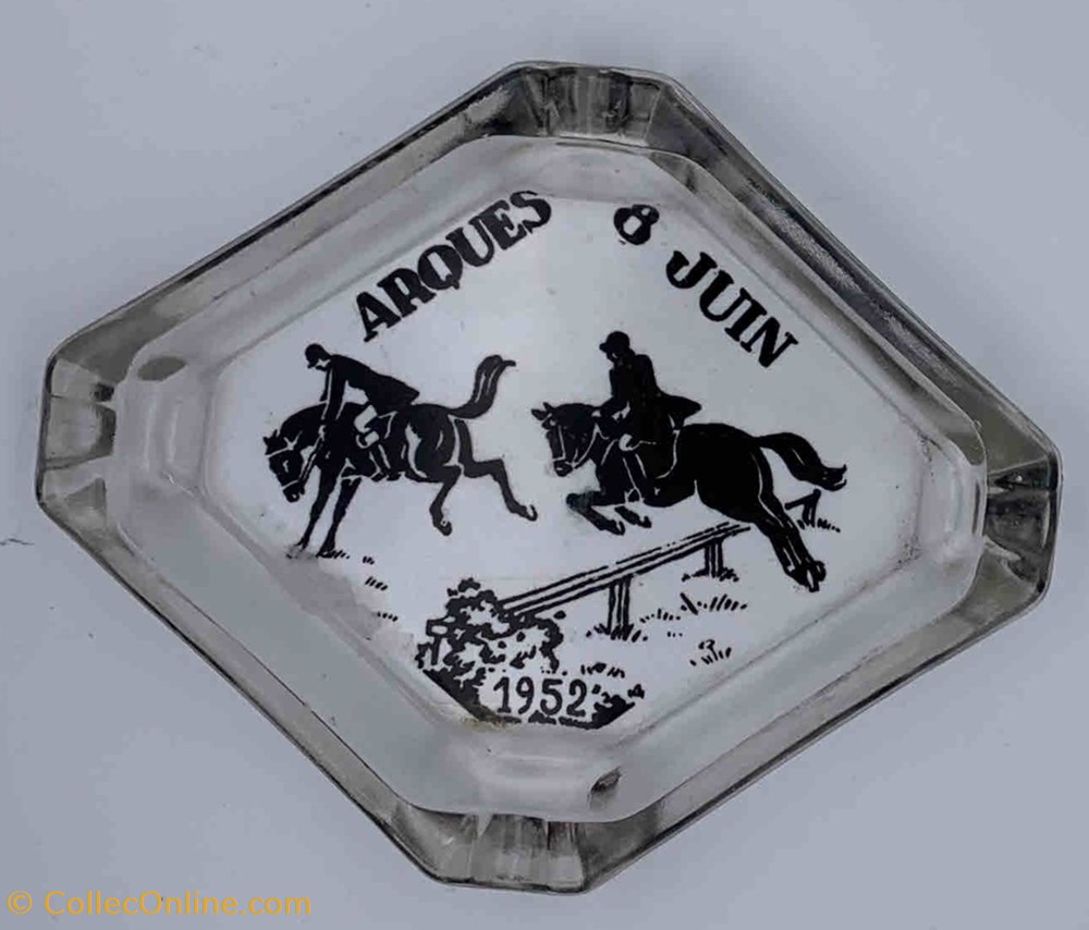 objets publicitaires arques courses hippiques 8 juin 1952