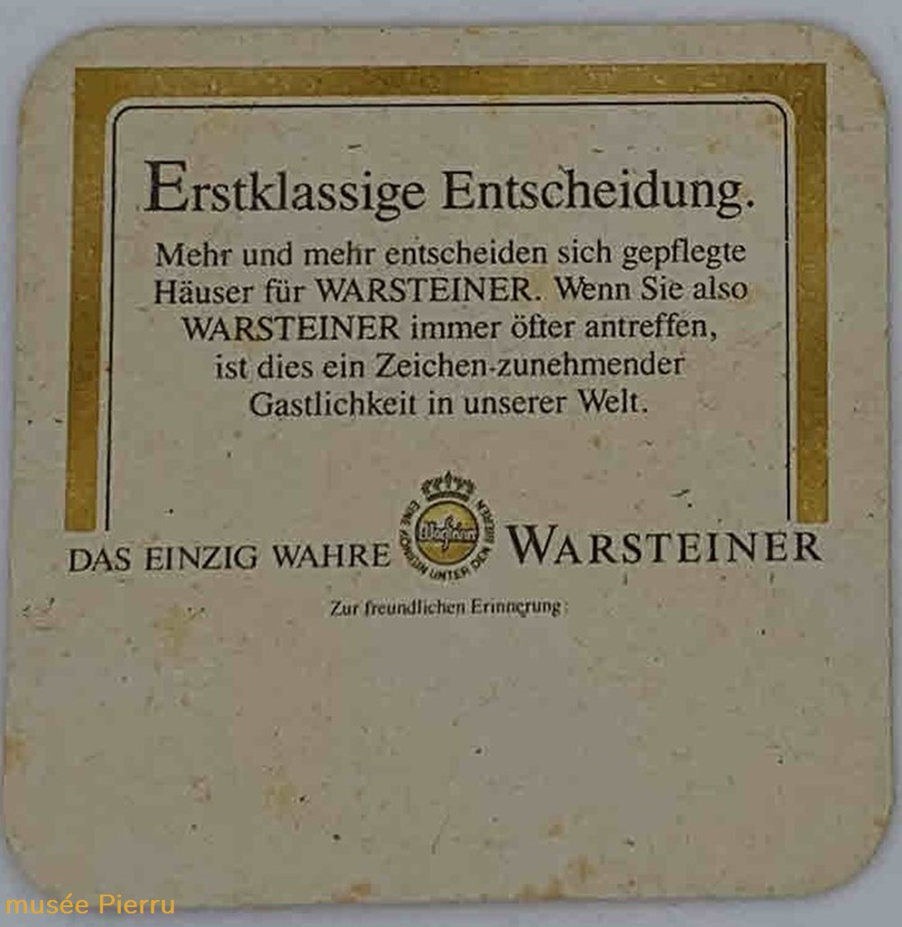 warsteiner objets publicitaires warsteiner