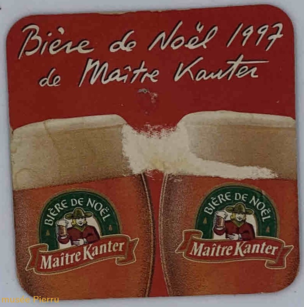 Maître Kanter Noêl 1997 objets publicitaires maitre kanter noel 1997