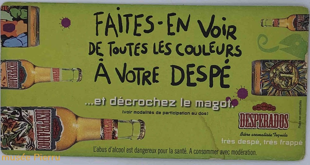 DESPERADOS objets publicitaires desperados
