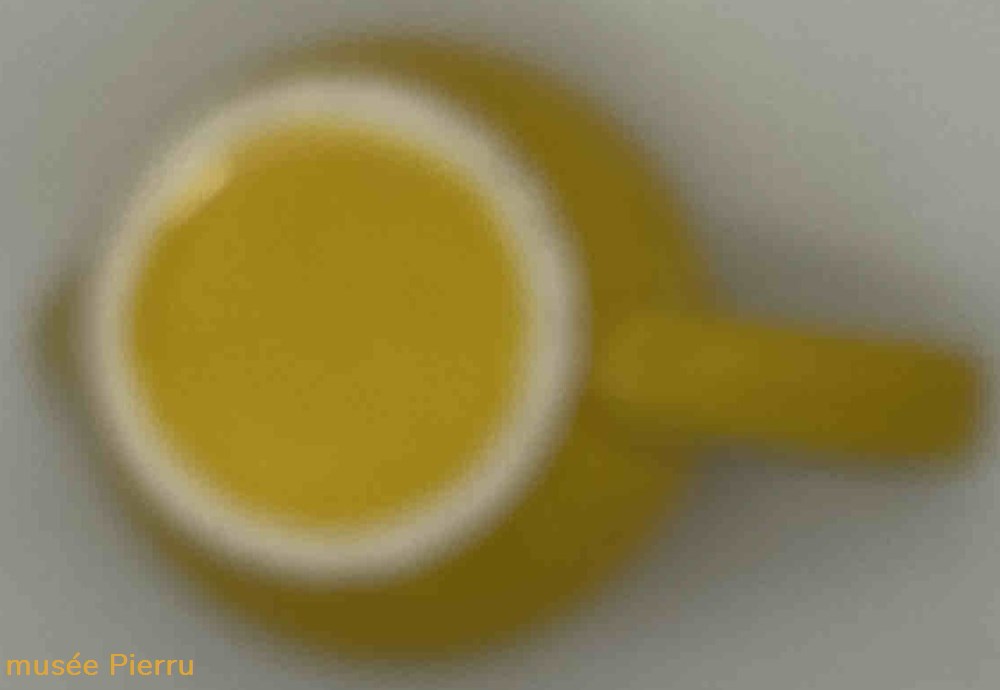 objets publicitaires ricard petit jaune rond
