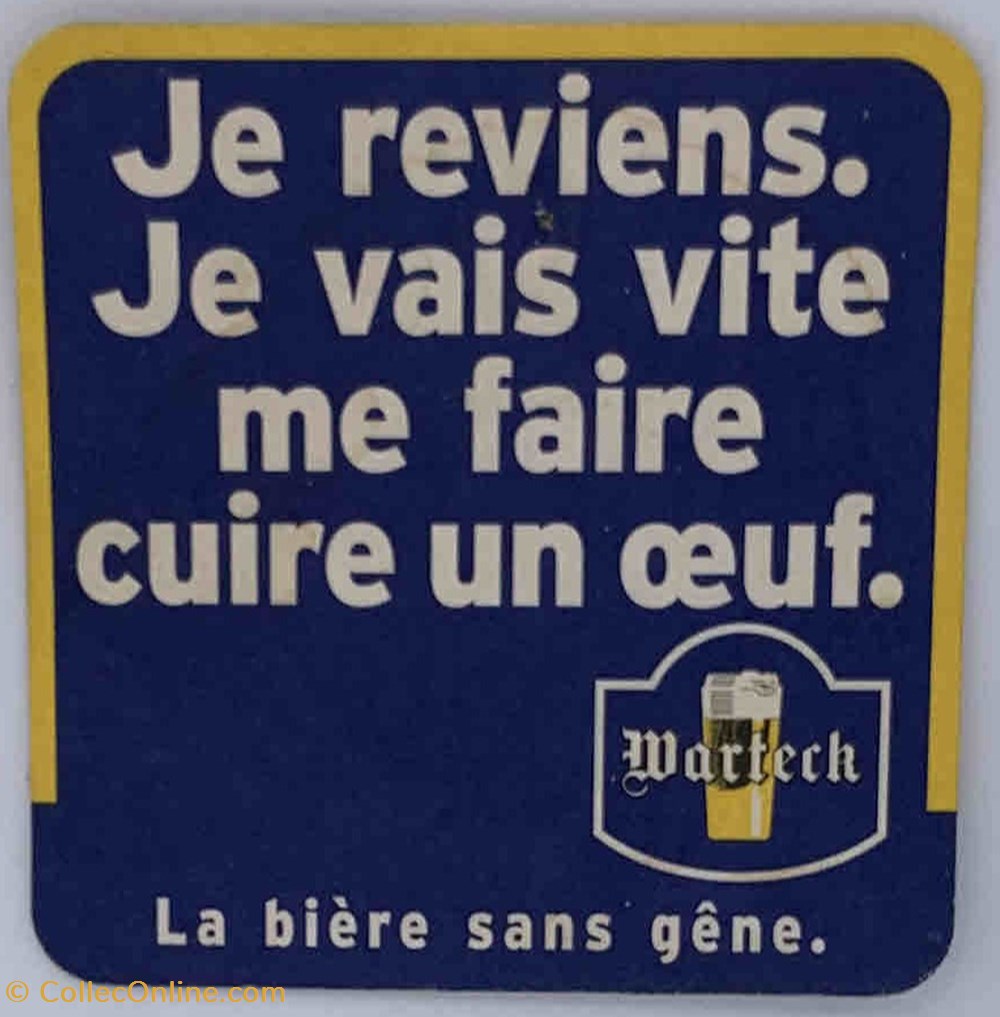 WARTECK objets publicitaires warteck