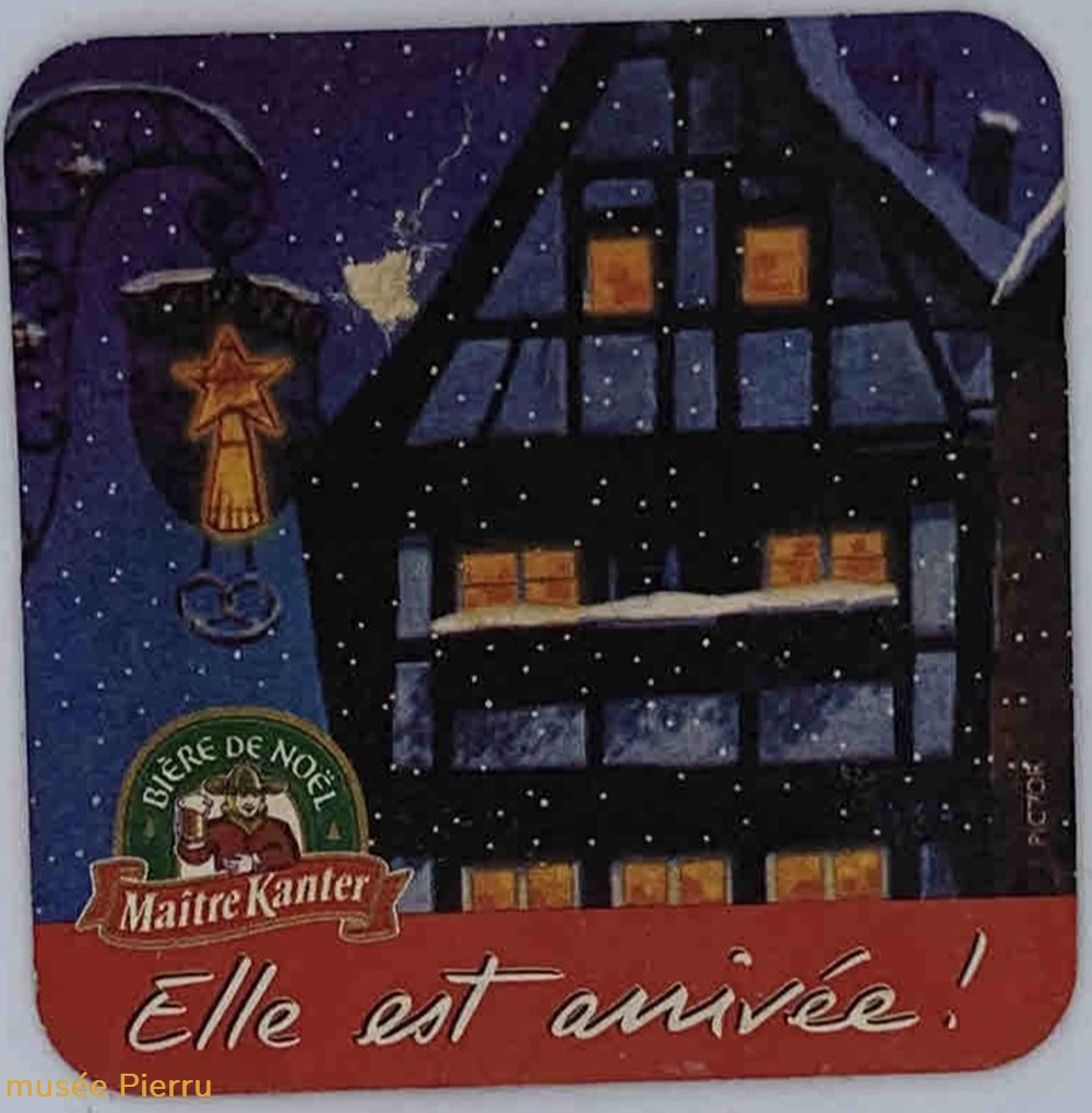Maître Kanter Noêl 1997 objets publicitaires maitre kanter noel 1997