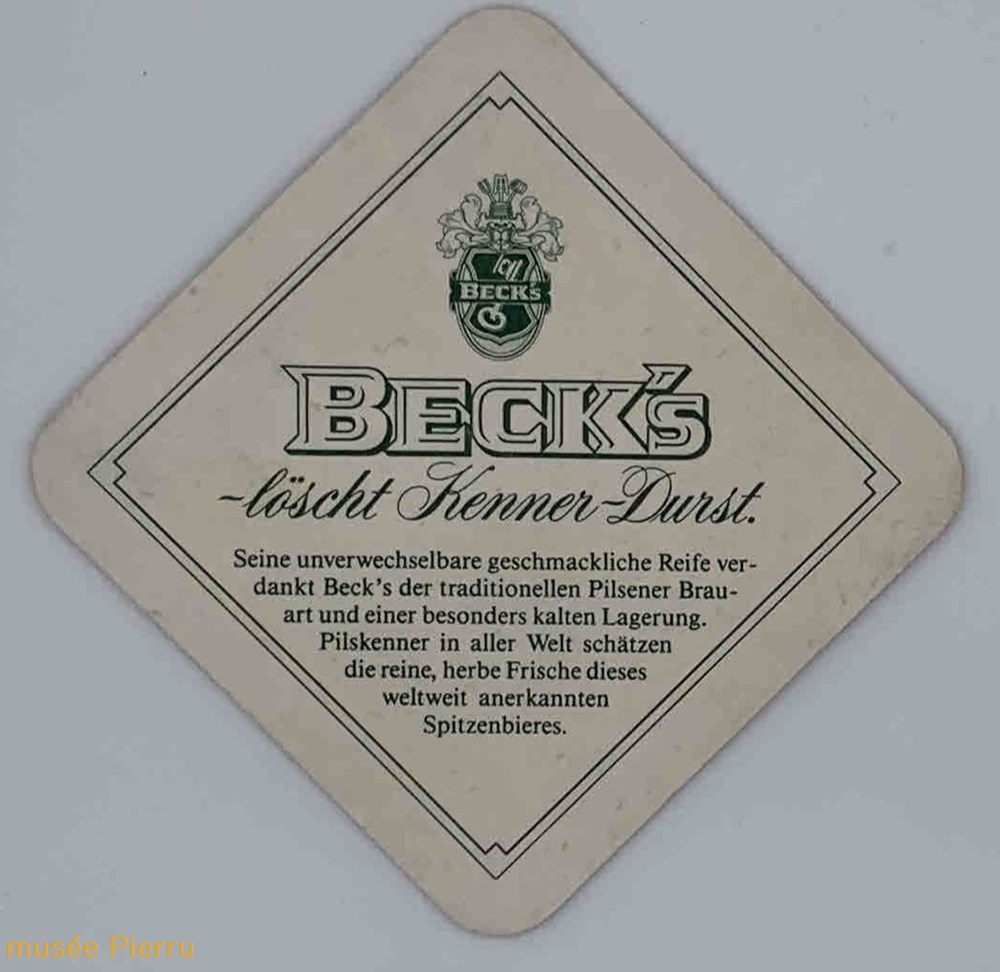 Beck's objets publicitaires beck s