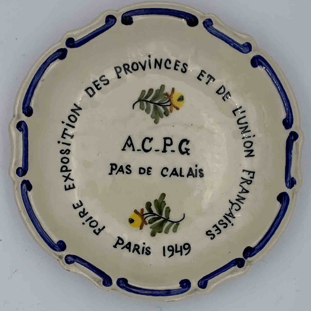 FOIRE EXPOSITION DES PROVINCES ER DE L'UNION FRANCAISES PARIS 1949. objets publicitaires foire exposition des provinces er de union francaises paris 1949