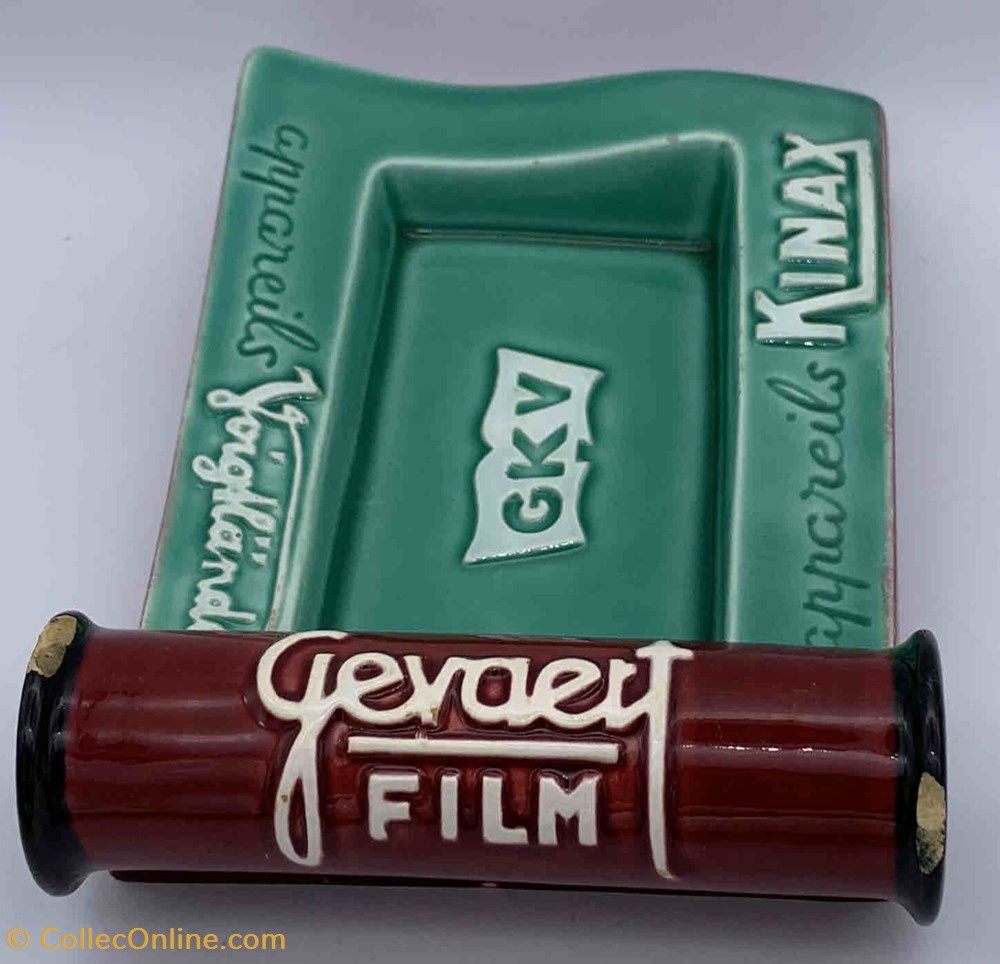 Gevaert film 2 objets publicitaires gevaert film