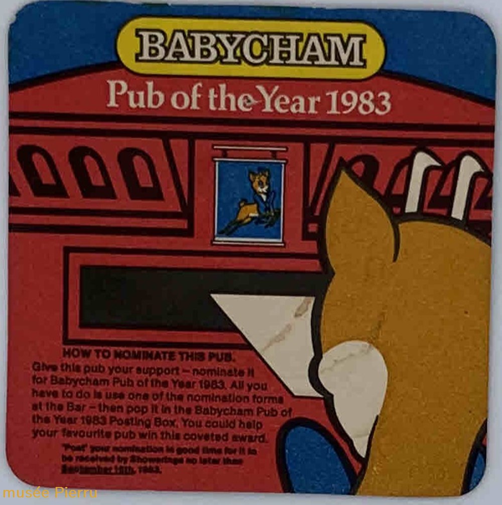 Babycham objets publicitaires babycham