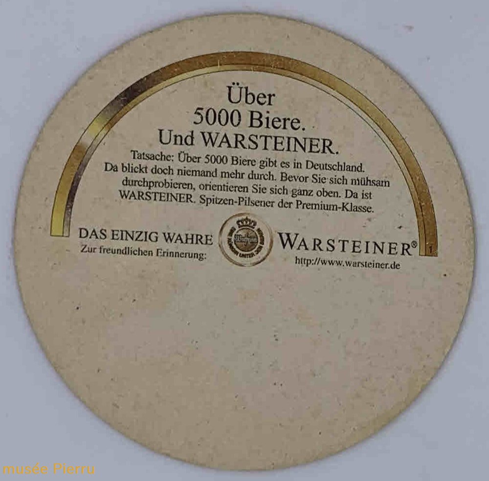 Warsteiner objets publicitaires warsteiner