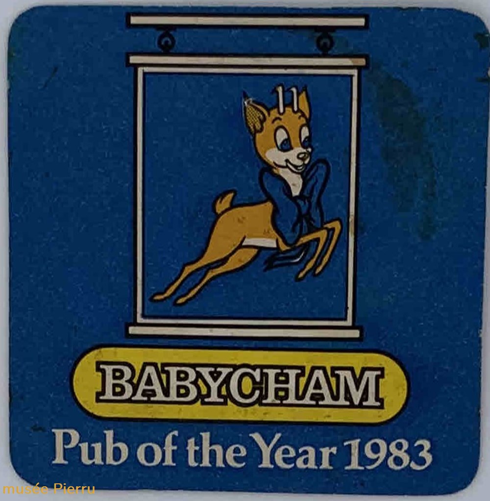 Babycham objets publicitaires babycham