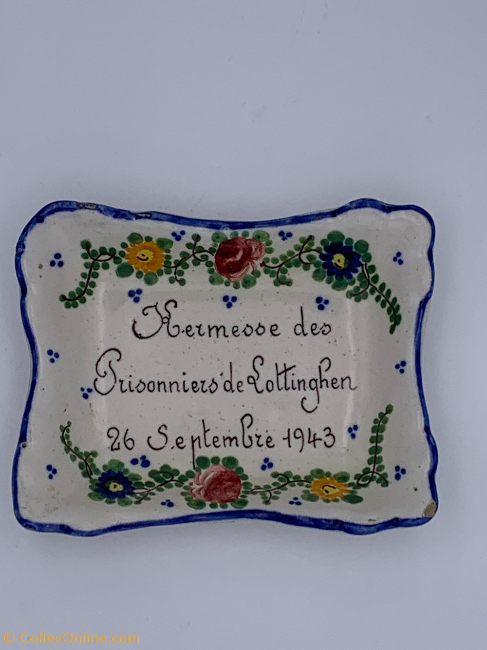 Kermesse des Prisonniers de Lottinghen 26 Septembre 1943 objets publicitaires kermesse des prisonniers de lottinghen 26 septembre 1943