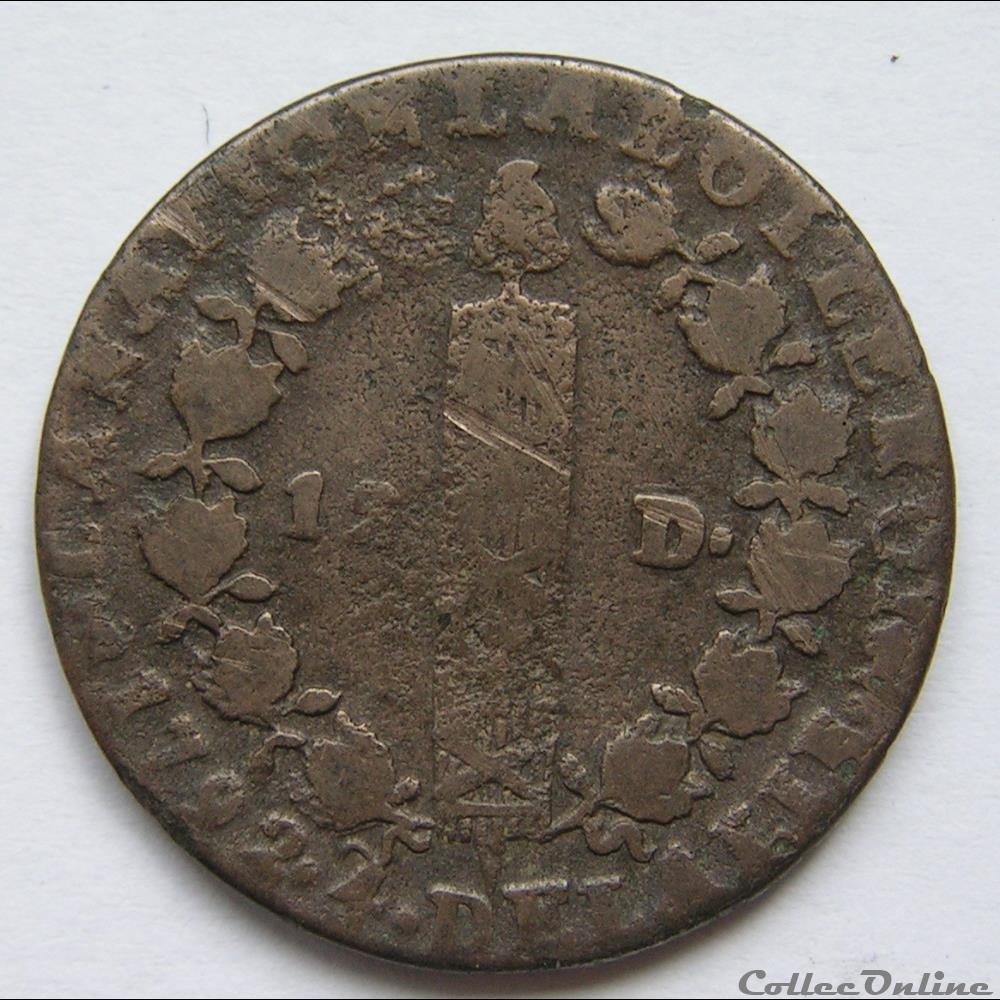 12 Deniers monnaie france moderne 12 deniers