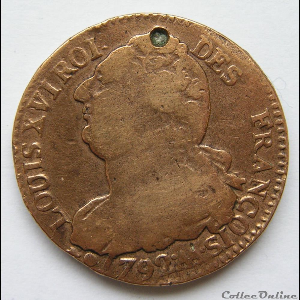 2 sols monnaie france moderne 2 sols