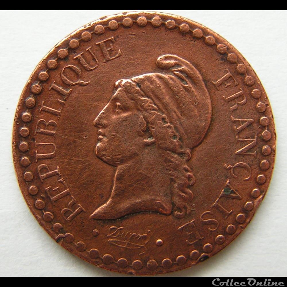 monnaie france moderne un centime dupre