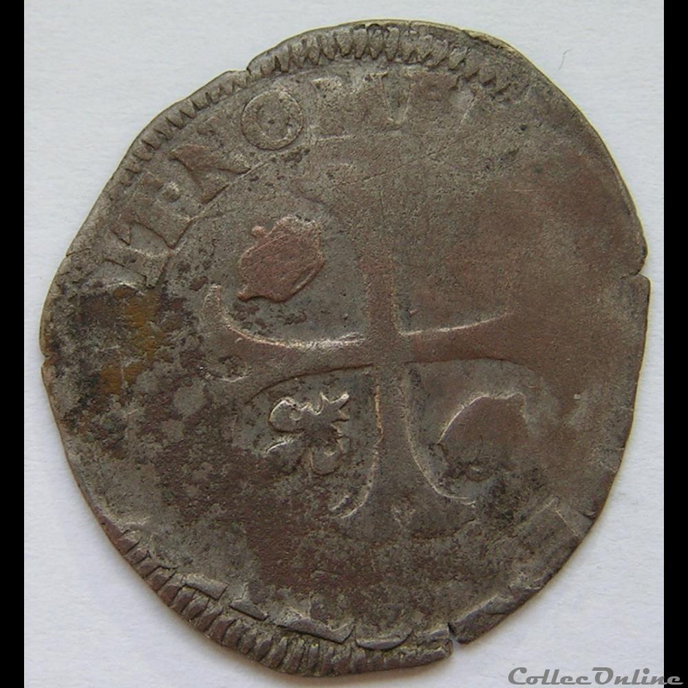 monnaie france royale essai de douzain henri 3