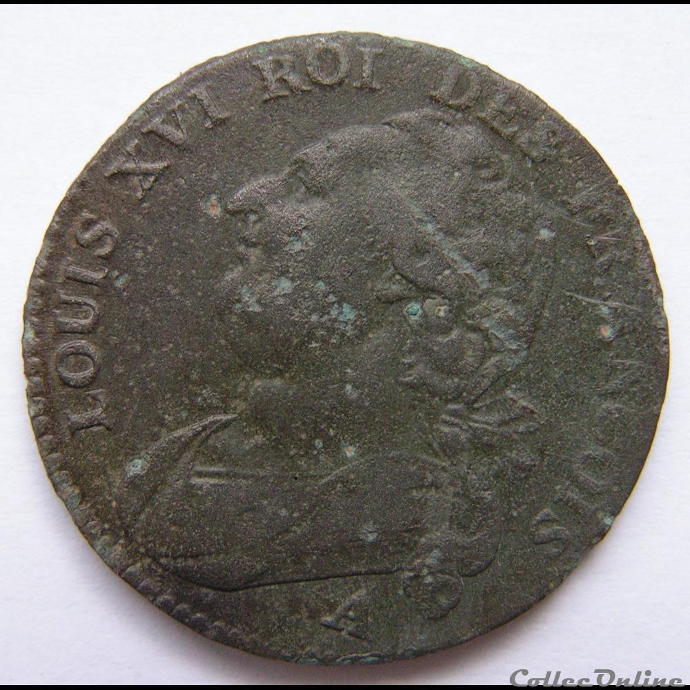 12 Deniers monnaie france moderne 12 deniers