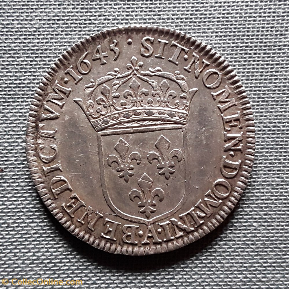 Louis XIV (1643-1715) monnaies europe medievale a france royales louis xiv 1643 1715
