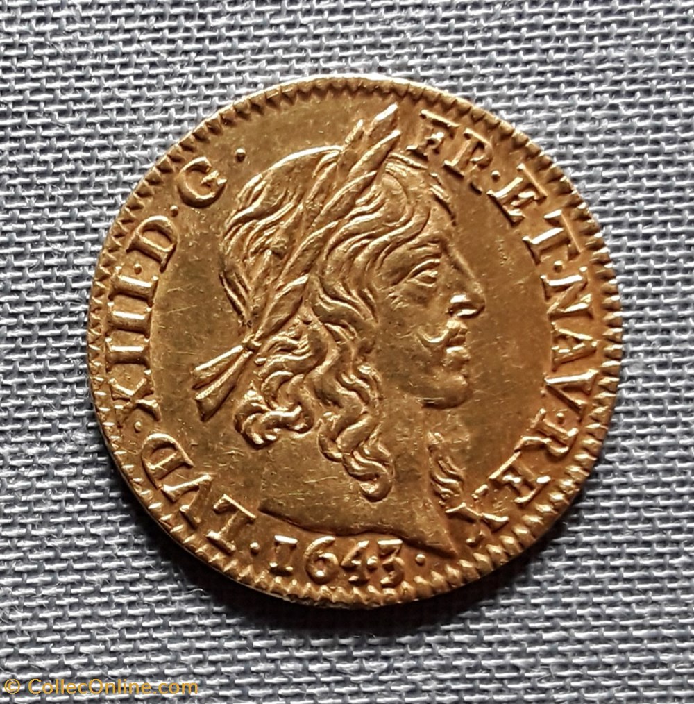 Louis XIII 1610-1643 monnaies europe medievale a france royales louis xiii 1610 1643