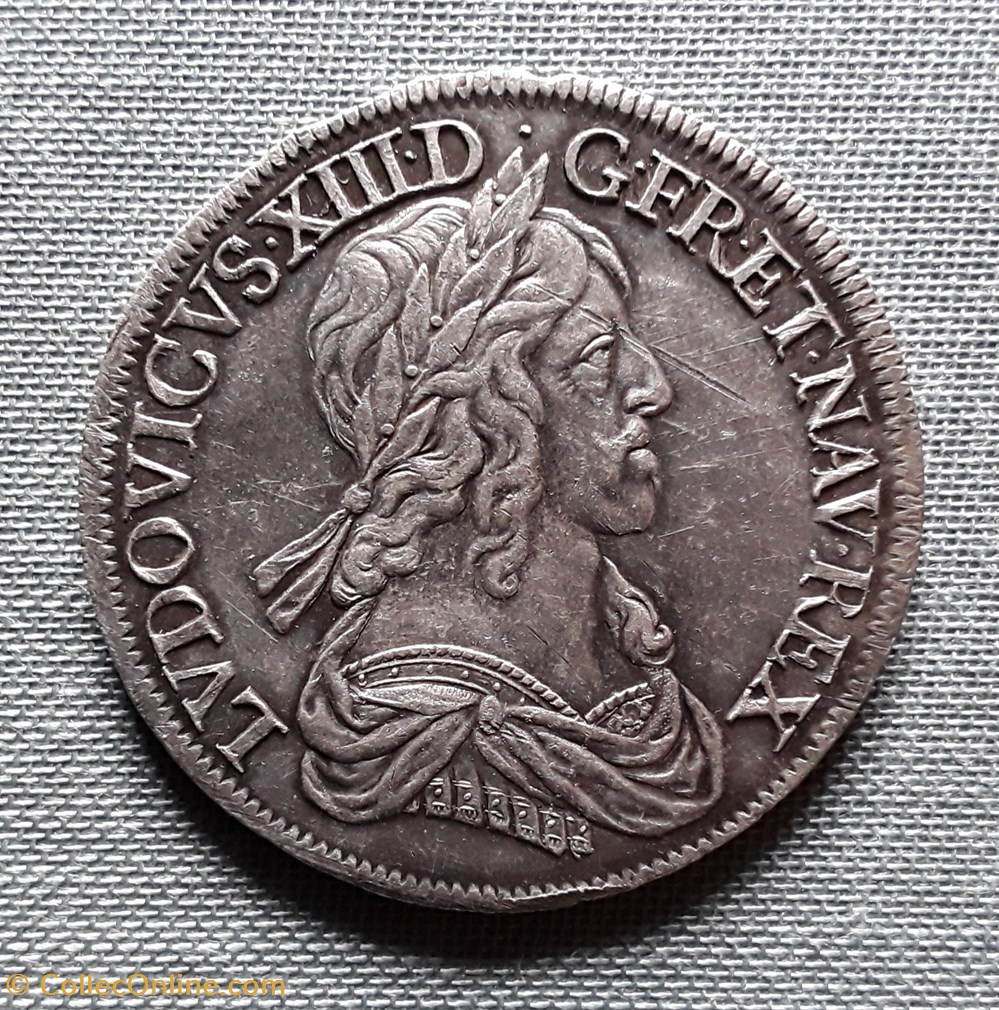 monnaies europe medievale a france royales louis xiii 1610 1643