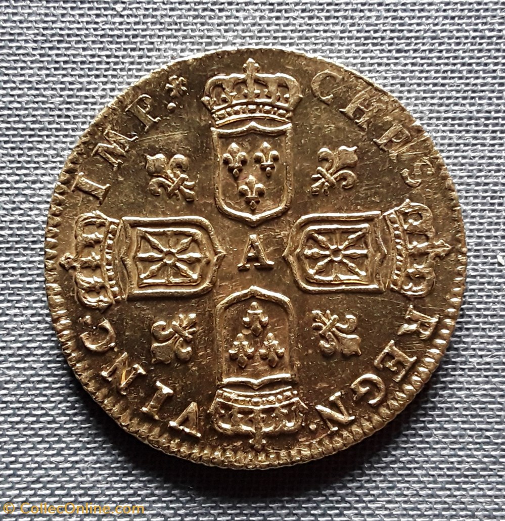 monnaies europe medievale a france royales louis xv 1715 1774