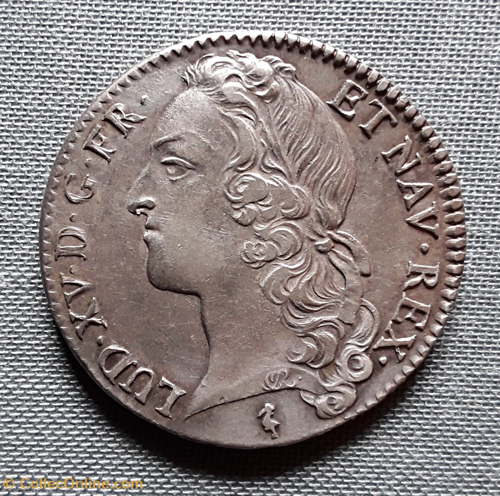 monnaies europe medievale a france royales louis xv 1715 1774