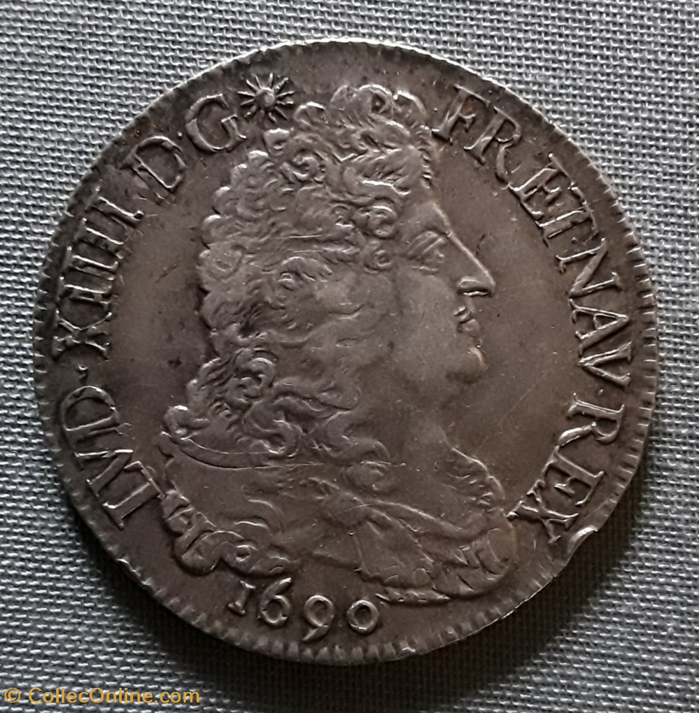 monnaies europe medievale a france royales louis xiv 1643 1715