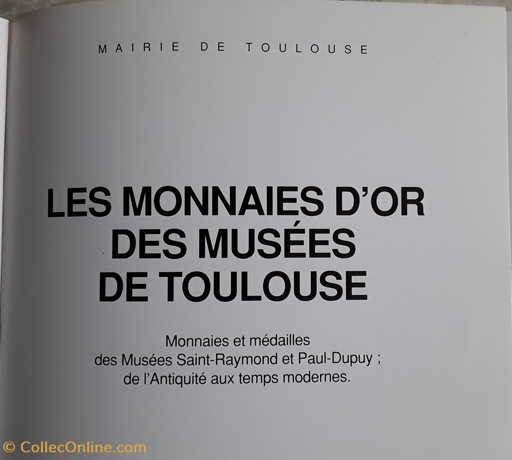 livres bd revues monnaies or des musees de toulouse
