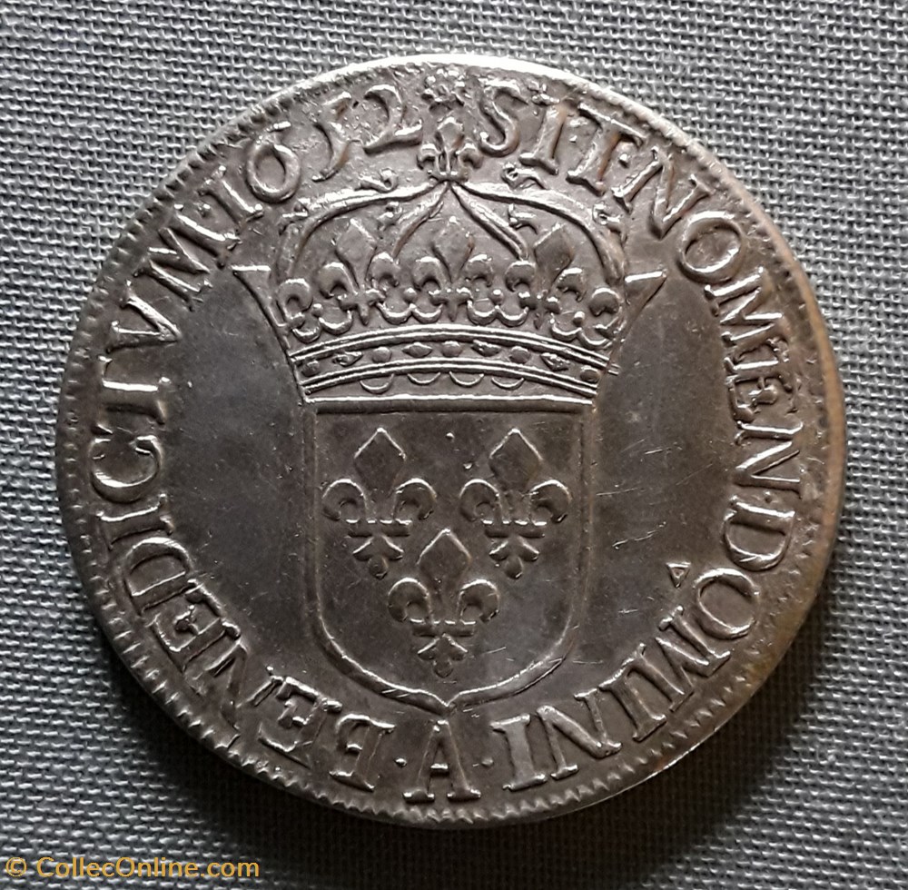 Louis XIV (1643-1715) monnaies europe medievale a france royales louis xiv 1643 1715