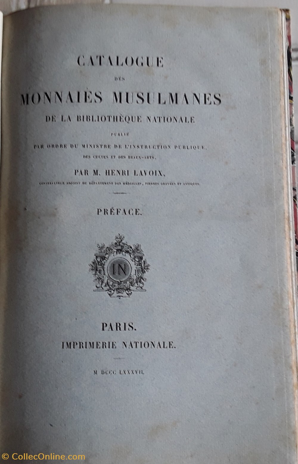 livres bd revues henri lavoix catalogue des monnaies musulmanes de la bibliotheque nationale